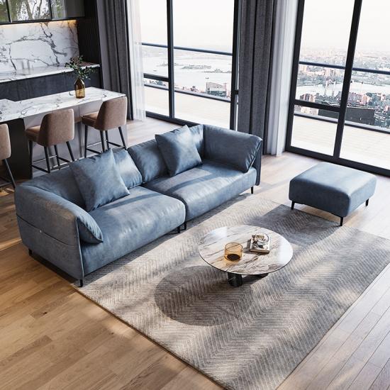 Modern Sectional Fabric Sofa Set