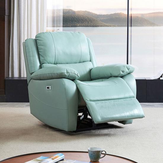  Modern single leather recliner sofa chair