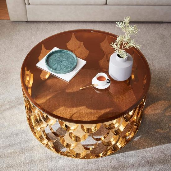 Square Wooden Coffee Table Sets