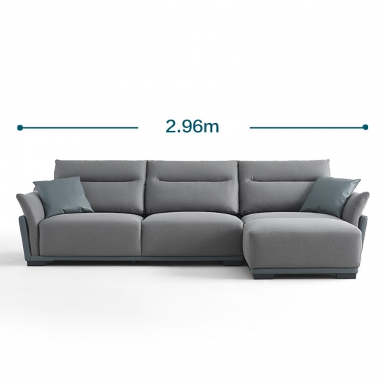 LINSEY أريكة الأريكة الحديثة المقطعية مع العثماني TBS060-A
