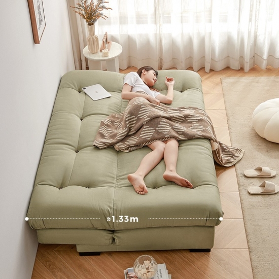 Modern Soft Living Room Fabric Sofa Bed