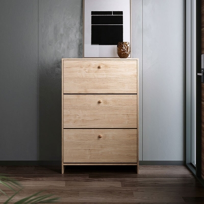 Modern Wood Chest Cabinet for Living Room