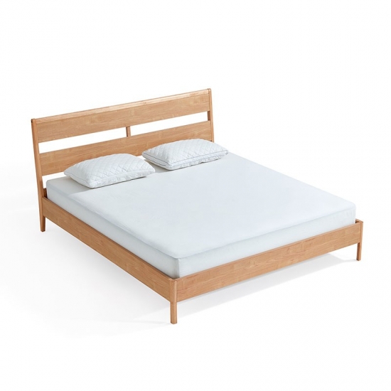 Modern Bedroom Wooden Bed with King Size