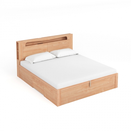 Modern Queen Size Bed with Storage