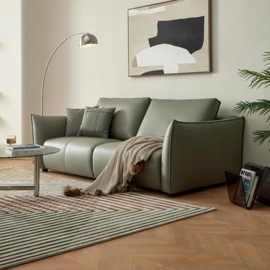 Modern Living Room Lather Sofa Set