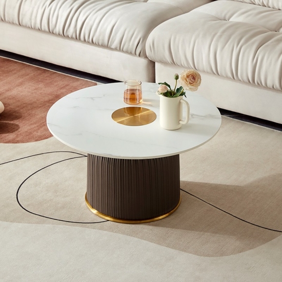 Nordic Style Modern Round Coffee Table