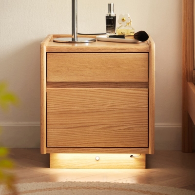 Bedroom Solid Wood Nightstand