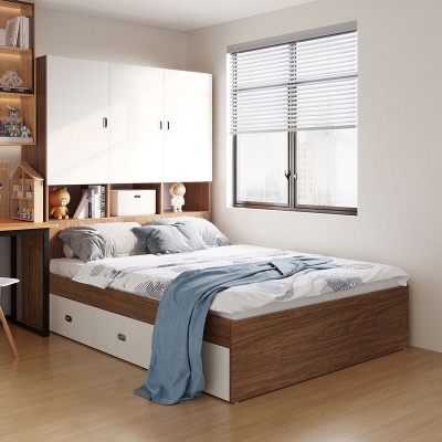 Bedroom Storage Bed with King Size