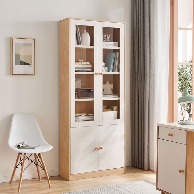Modern Two Doors Bookshelf