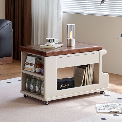 Modern Wood Coffee Table for Living Room