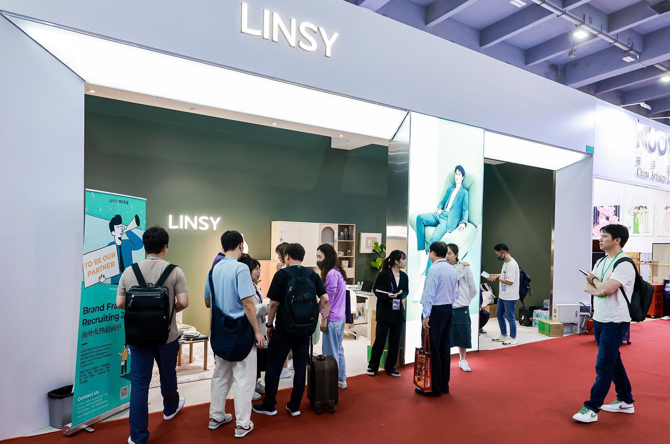 LINSY في معرض الاستيراد والتصدير الصيني 133